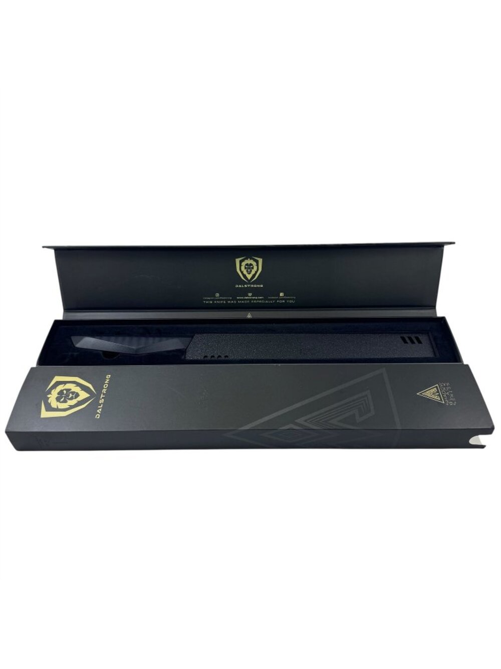 Dalstrong Yanagiba Sushi Knife Shadow Black Series 10.5 Inch With Sheath NIB